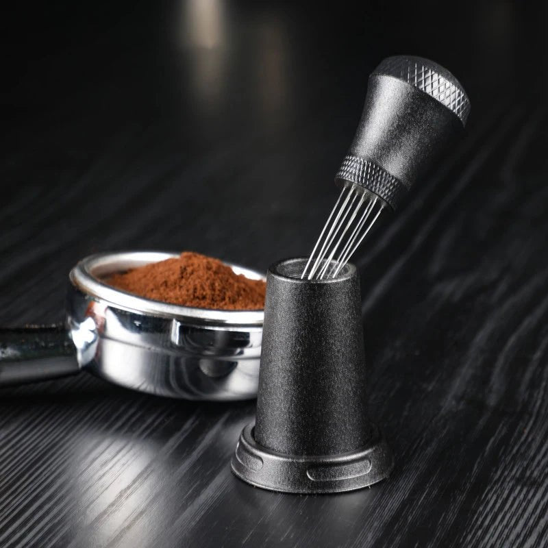 WDT Espresso Distribution Tool Espresso Stirrer Tools for Barista, 10 Needles Espresso Coffee Stirrer with Stand - Haynesworld General Goods