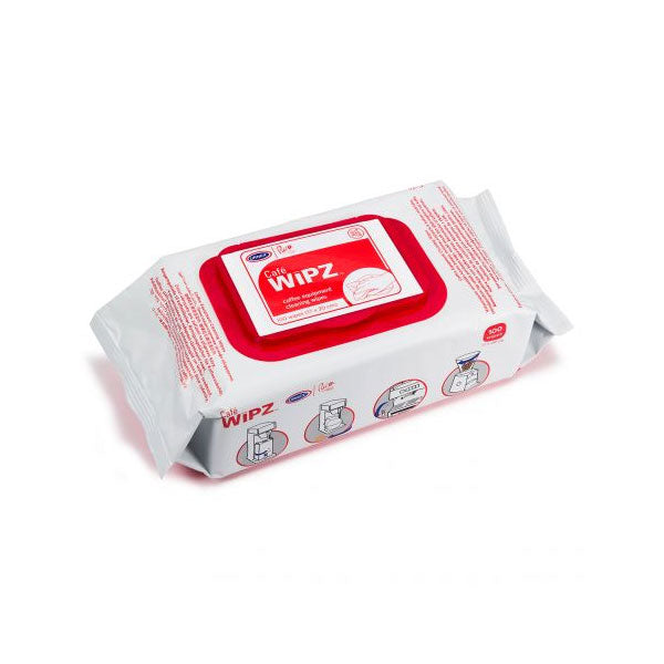 Urnex Café Wipz Coffee Equipment Wipes - 100 Count