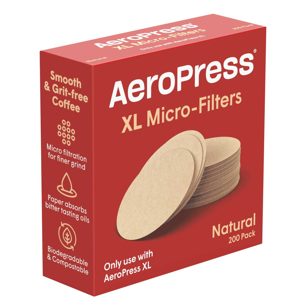 AeroPress XL Natural Paper Micro-Filters, 200 Count