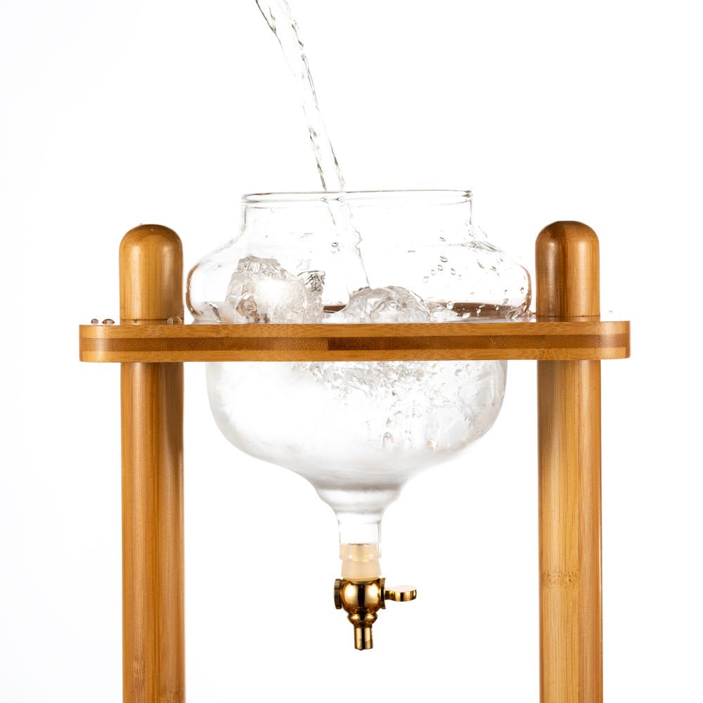 32 oz Yama Bamboo Cold Brew Tower for 6–8 cups