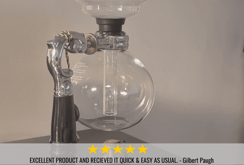 Yama Glass 3 Cup Tabletop Siphon Coffee Maker (Alcohol Burner) - Shop Coffee Hobby