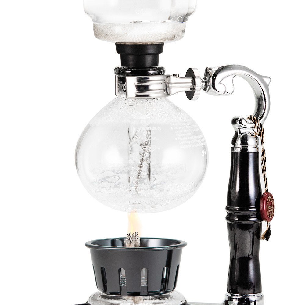Yama Glass 3 Cup Tabletop Siphon Coffee Maker (Alcohol Burner) - Shop Coffee Hobby
