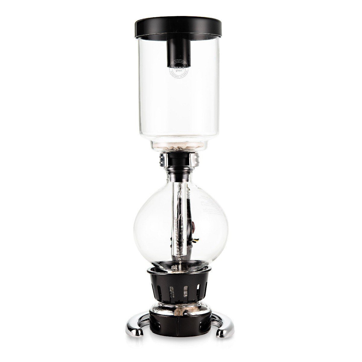 Yama Glass Siphon Coffee Maker – 5 Cup Tabletop Vacpot with Alcohol Burner - Shop Coffee Hobby