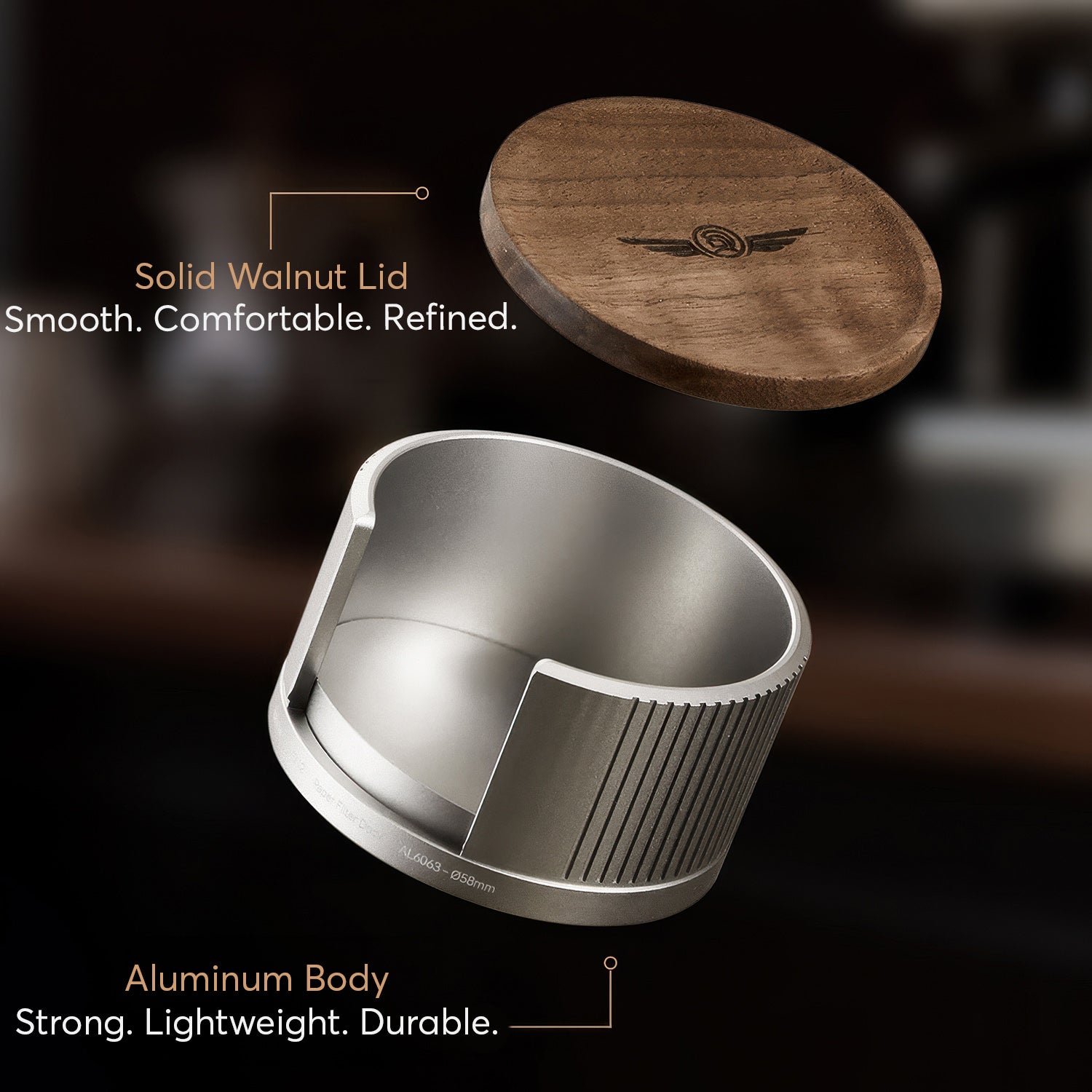 Aluminum Espresso Filter Paper Holder - Shop Coffee Hobby